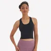 Solide Fitness Crop Tops Crops Sans manchettes Femmes Slim Breathable Gym Top Top Femmes Shirts Compression Sport Wear2724658