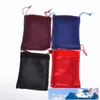 Grey Red Blue Velveteen Velvet Drawstring Gift Jewelry Packaging Bags Pouches for Christmas/Wedding Favor 50 pcs/lot 10x12cm