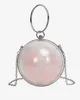 Designer Tasche Transparent Runde Ball Abendessen Taschen Einzelne Schulter Messenger Kleine Runde Acryl Mini Kette Weibliche Tasche Beste Verkauf