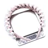 Pearl Winding Lace Hårband för kvinnor Flickor Handgjorda Korea Headwrap Headband Hairband Hoop Headwear Hårtillbehör