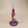 9inch Verre Eau Bangs Navires Navires de Noël Unique Design Nialcomb Perc DAB Rig pour chiha Shisha