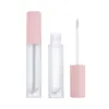 5ml Pusta rura DIY Pink Lip Gloss Container Puste Frosted Lip Glaze Tube Mini Butelka Split Gloss