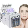 Multifunktionell skönhetsutrustning 6 I 1 Hydrafacial Microdermabrasion Hydra Dermabrasion Skin Pore Clean Oxygen Jet Peel Ansikt RF Lift Cold Hammer Machine