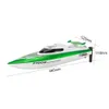 Coll FT009 2.4G 4CH bateau de course de refroidissement par eau 30km bateau Super vitesse télécommande enfant jouet électrique cadeau