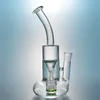 Glass Hookahs Beaker Bongs Bubbler Tornado Fuction LifeBuoy Base Cyclone Percolator Water Pipes 18 mmジョイントダブリグ