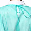 عزل المتاح ثوب PP غير المنسوجة ملابس العمل الوشم الغبار ثوب ثوب العزلة واقية للماء المريلة EEA1888