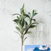 Fake Flower Christmas Decoração de oliveira Simulação Planta Olive Home Wedding4449701