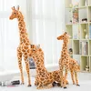 35-140cm yüksek kaliteli simülasyon zürafe doldurulmuş oyuncak sevimli büyük peluş hayvan bebek çocuklar oyuncak kız ev dekorasyon doğum günü christm307g