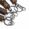 DIY Bag Pendant Car Keychain Matte PU Leather Tassel Key Chains Key Ring Holder for Women Girls Fashion Floral Bag Charm Jewelry Keyring