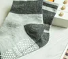 Pasgeboren babysokken gestreepte babyjongen sok anti slip baby -meisje vloer socks baby meisje voet warmer 24lots DW45199524955