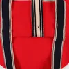 Cárdigan largo de las mujeres 2020 Diseñador V Cuella de pechos de cuello Rojo Sweater Burned Sweater Outerriz B059 T200803