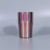 10oz Wijnglazen Tuimelaar Dubbelwandige Travel Tumbler gemaakt met vacuüm geïsoleerde roestvrijstalen beker voor koffie wijn cocktails ijs x1