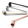 Stainless Steel Candle Flame Snuffer Wick Trimmer Tool Multi Colour Put Out Fire On Bell Easy To Use SN4551