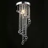 Modern Crystal Ceiling Light Lamp K9 LED Chandelier Living Room Lights Hallway Stairs Hotel Fixture Lighting Lamparas De Techo lustre Luminaria