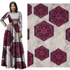 New arrive Polyester Wax Prints Fabric 2020 Ankara Binta Real Wax High Quality 6 yards African Fabric for Party Dress