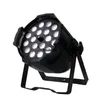 12 stycken Party Par Can 18 x 18W RGBWA UV 6In1 Tvätta Zoom LED par upp belysning LED par ljus