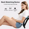 Back Stretcher Massager Lumbar Relaxation Support Stretching Fitness Device For Back Spine Pain Relief Magic Stretch Equipment H