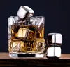 Rostfritt st￥l ￥teranv￤ndbara isbitar kylande stenar f￶r whisky vin bar ktv levererar magi wisey vin ￶l kylare isbitar