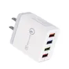 4 USB Fast phone charger 48W 5V 3A multiport travel charger plug Fast Charger Mobile For iphone 11 12 13 pro max samsung S10 note7540328