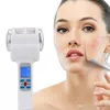 Strumento portatile Shrink Pore Fototerapia Cura della pelle Strumento di bellezza Martello ad ultrasuoni caldo e freddo