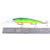 8PCS Minnow Fishing Lure Laser Esca artificiale dura Occhi 3D 16cm 21g Pesca Wobblers Pike Carp Bait Crankbaits Attrezzatura da pesca