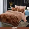 Designer -Bettdecker Sets gebürstete weiche Bettwäsche Sets Duvet Cover Kissen Shams Home Decor Bettwäsche Set Queen King