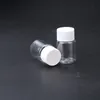 10PCS 15ml portáteis Garrafas de plástico transparente pequeno frasco líquido, sólido Vial Embalagem Garrafa Atacado Medicina pequeno
