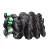 DHgate bundles unprocessed peruvian virgin remy human hair extensions 5pcs 500g lot natural color