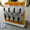 Nieuwe hoogwaardige elektrische vier cilinders sneeuwsmachine / 110V 220V Smoothie Machines / Commercial Juice Slush Ice Machine