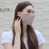 3D 장식 조각 PM2.5 필터에 대한 패션 블링 빨 재사용 페이스 케어 쉴드 일 컬러 골드 팔꿈치 빛나는 얼굴 디자이너 마스크 포켓 마스크