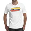 Fashion Mens canam black Round neck t shirt Design Hip hop shirts team CANAM Team 3DX Canam2300044