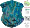 США Stock шарф Бандан крышка лица с фильтром Карманного Балаклава Мода шея Gaiter защитной повязкой для маски Мужчины Женщины Половины лица