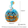 3.9 '' fumar bong pipa de mano Tema de Halloween silicona de calidad alimentaria calabaza tabaco burbujeador fábrica al por mayor