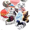 3Sets 300st Fantasy World Anime Sticker Suitcase Guitar Waterproof Sticker