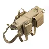 Mode tactique chien formation Molle gilet harnais gilet pour animaux de compagnie avec poches détachables militaire K9 harnais pour chiens de taille moyenne JY CX22274153