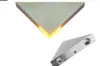 LED Vägglampa 3W Aluminium Body Triangle Vägglampa Till Sovrum Hem Ljus Armatur Badrum Lätt Fixture Wall Sconce