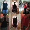 ركض قمصان كمال الأجسام العلامة التجارية Tank Top Men Stringer Fitness Singlets Singledess Shirt Workout Man Undershirt Clothing
