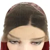 Синтетические кружева Frontal WiG Micro Braid Парик Афро-американских плетеных Парики для женщин Синтетический парик Длинные прямые кружевные передние парики