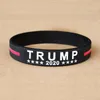 Donald Trump 2020 Silicone Pulseira Mantenha América Grande Pulseira US eleição geral Bangle Sports Pulseira 3colors HHA1463