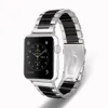 Bracelet en acier inoxydable pour Apple Watch Bracelet en métal Bracelet à maillons 38mm 42mm 40mm 44mm Smart iWatch série 6 5 4 3 2 1