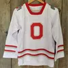 Maillots de hockey personnalisés Ohio State Buckeyes Big Ten hommes femmes jeunes cousus n'importe quel numéro nom taille S5XL2280326