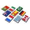 Land Flag Patch Strepen Geborduurde Rusland Turkije Frankrijk EU Nederland Vlag Tactische Patches Kleding Applique Badge