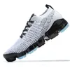 vapormax 2019 Flyknit 2.0 running shoes de course Triple Black Multi-couleur CNY pur Platinu Blanc Dusty Cactus marine minuit Hommes Femmes Sneakers 36-45