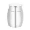 Elite Aluminum alloy Silver Cremation Urn for Human/Pet Ashes - Adult Funeral Urn Handcrafted - Large Urn Deal