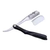 10 blad vikbara 74 Dural Edge Razors Spring Inre hårborttagning Rakare Shavette Beard Face Underarm Body Eyebrow