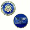 الولايات المتحدة STOCK ترامب الكلام التذكارية عملة الأمريكية الرئيس ترامب 2020 عملات مجموعة الحرف ترامب الرمزية حافظ على عملات أمريكا العظمى