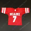 Authentic Miami Oh Redhawks Football Jersey - NCAA College Team, trwały poliester, różne rozmiary