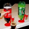 Criativa Beber Ferramentas Soda utensílio de cozinha Coke partido Beber Dispenser de água Red Machine cor Frete grátis