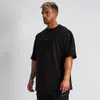 5 Colors Mens T Shirts Muscle Fiess Sports Male Hip Hop Oversized T-shirt Cotton Outdoor Summer Fashion Short Sleeve