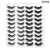 3D Mink False Eyelashes Natural Thick Wispy Fluffy Lashes Volume Fake Lashes Makeup Eyelash Extension Silk Eyelashes